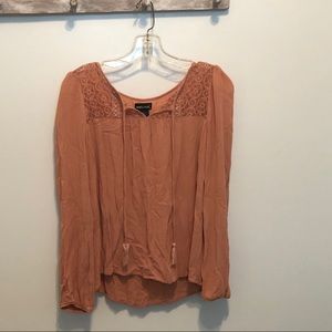 WET SEAL long sleeve blouse - Large